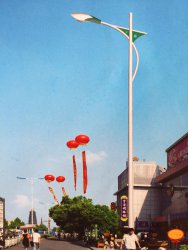 单臂路灯-004