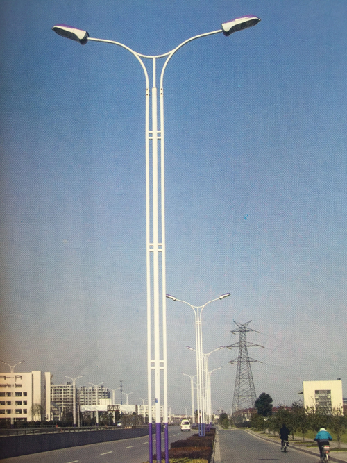 双臂路灯