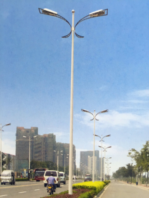 双臂路灯