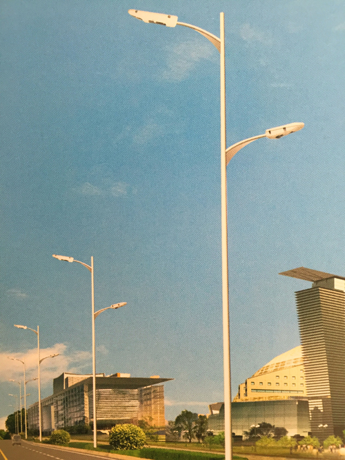 双臂路灯